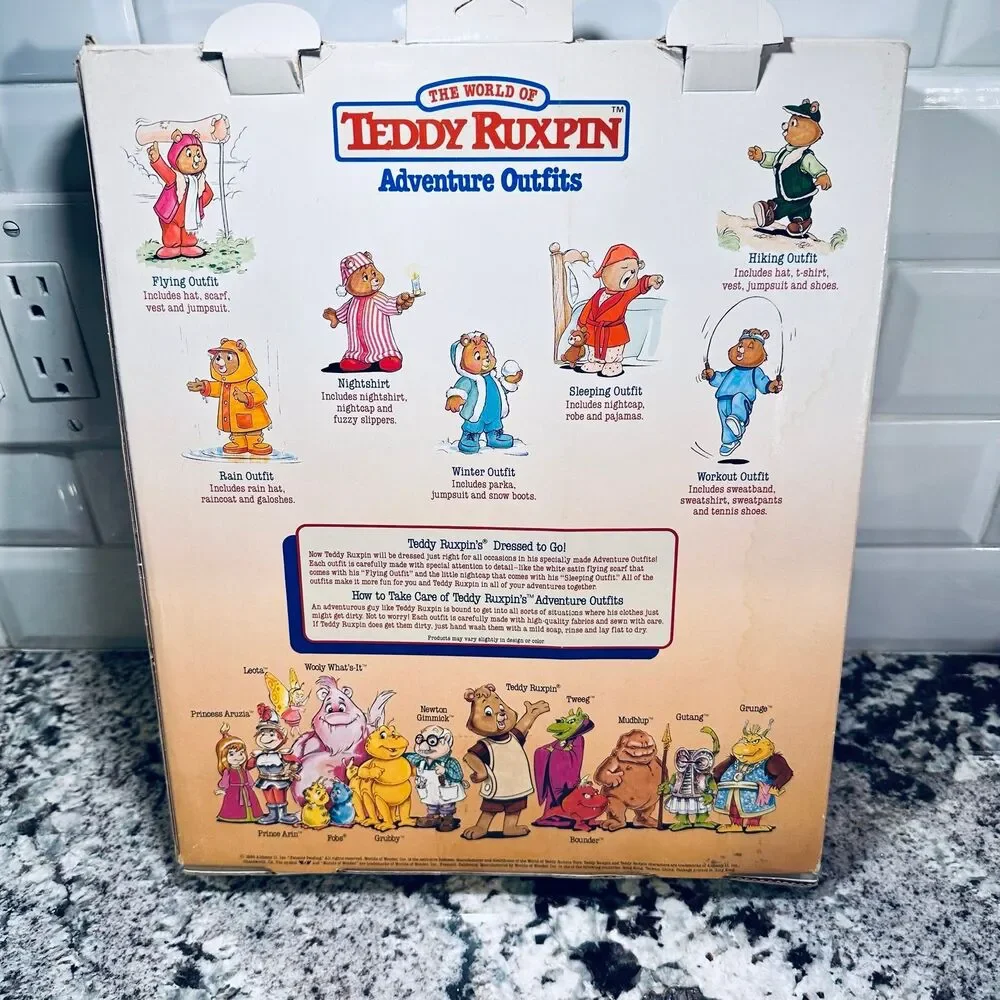 worlds of wonder teddy ruxpin